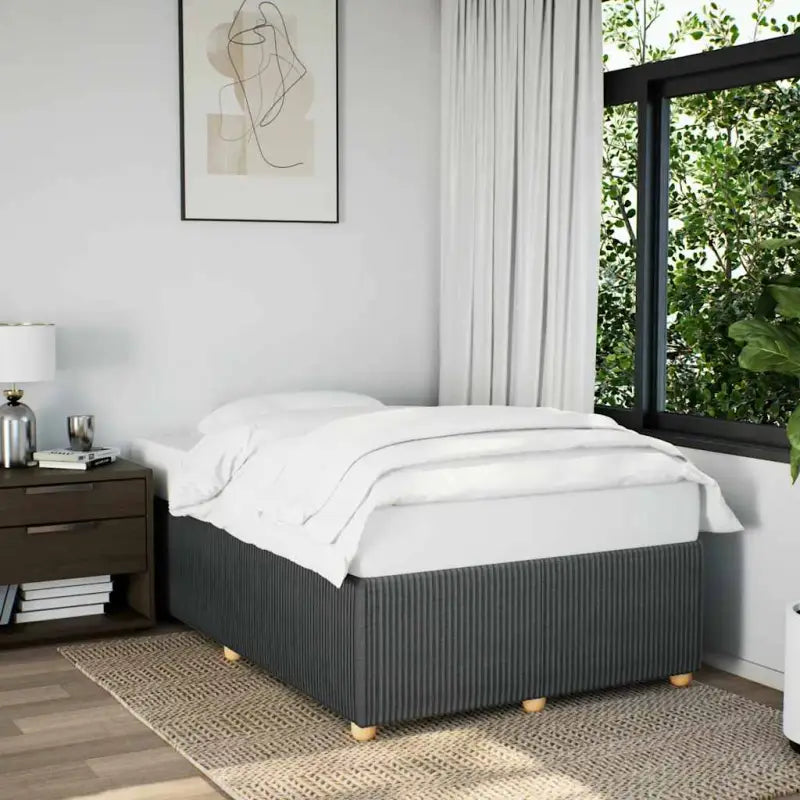 Bedframe met ademend vermogen voor een comfortabele nachtrust - Donkergrijs / 120 x 200 cm - Bedden & bedframes