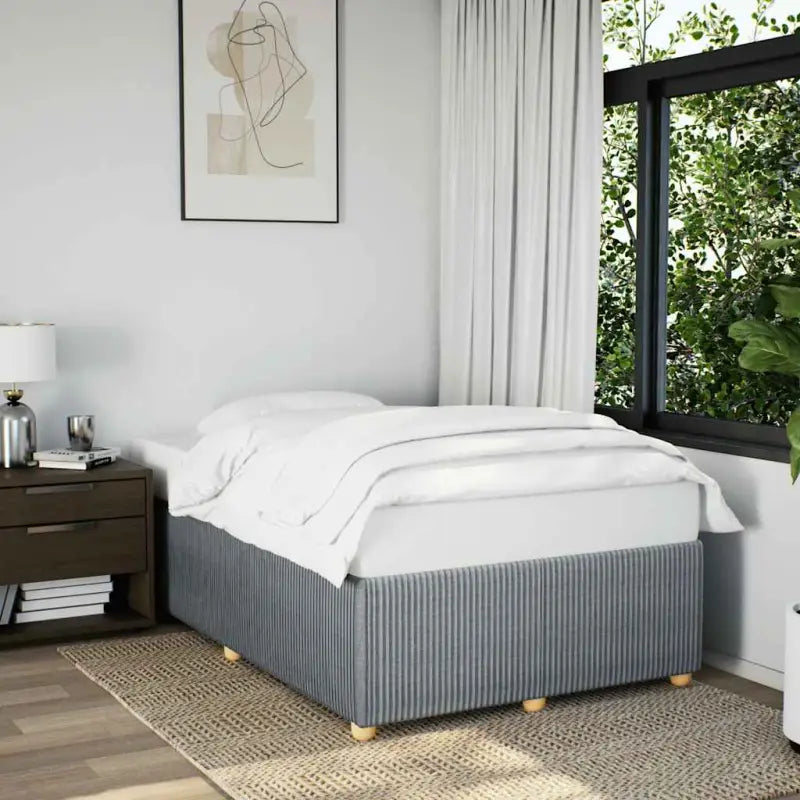 Bedframe met ademend vermogen voor een comfortabele nachtrust - Lichtgrijs / 120 x 200 cm - Bedden & bedframes