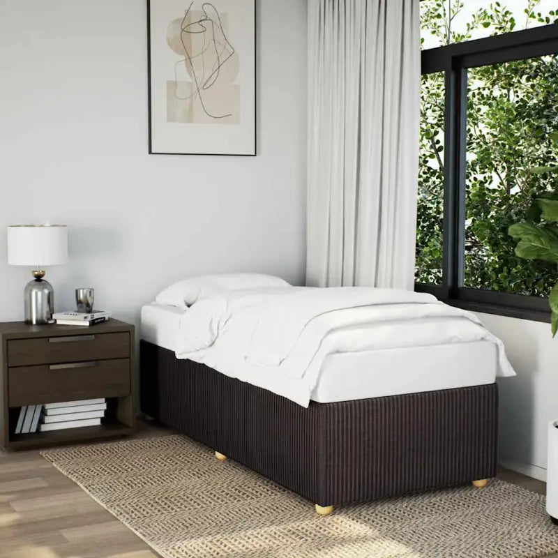 Bedframe met ademend vermogen voor een comfortabele nachtrust - Donkerbruin / 80 x 200 cm - Bedden & bedframes