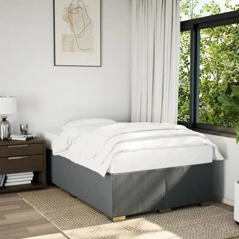 Bedframe met ademend vermogen voor een comfortabele nachtrust - Donkergrijs / 120 x 200 cm - Bedden & bedframes