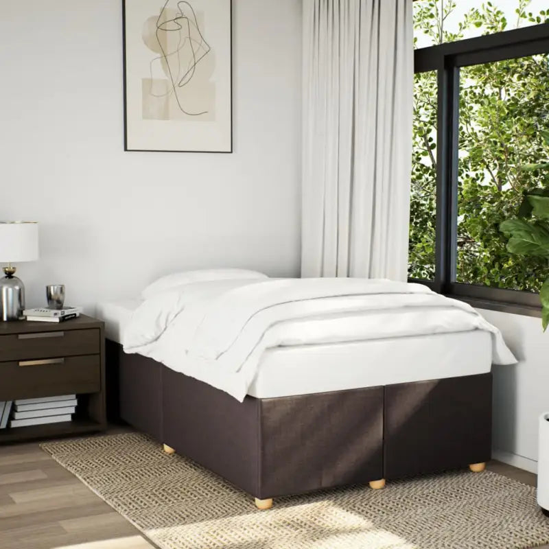 Bedframe met ademend vermogen voor een comfortabele nachtrust - Donkerbruin / 120 x 200 cm - Bedden & bedframes