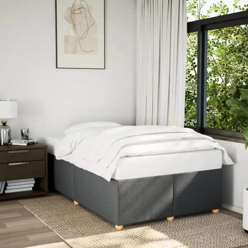 Bedframe met ademend vermogen voor een comfortabele nachtrust - Donkergrijs / 120 x 200 cm - Bedden & bedframes