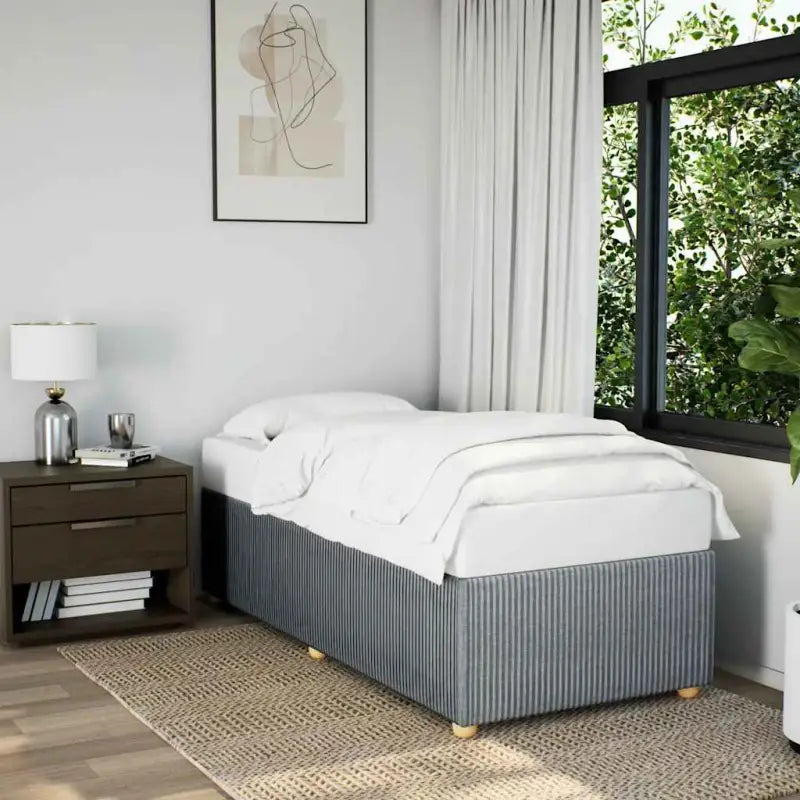 Bedframe met ademend vermogen voor een comfortabele nachtrust - Lichtgrijs / 80 x 200 cm - Bedden & bedframes