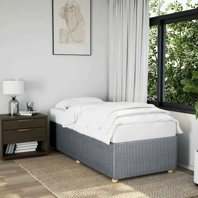 Bedframe met ademend vermogen voor een comfortabele nachtrust - Lichtgrijs / 90 x 200 cm - Bedden & bedframes