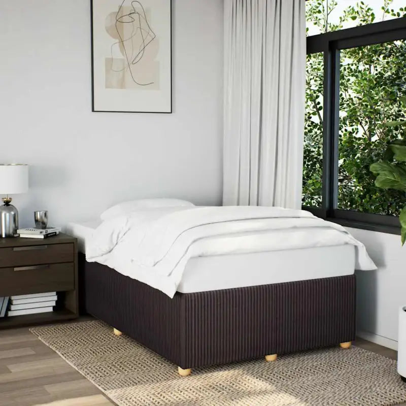 Bedframe met ademend vermogen voor een comfortabele nachtrust - Donkerbruin / 120 x 190 cm - Bedden & bedframes