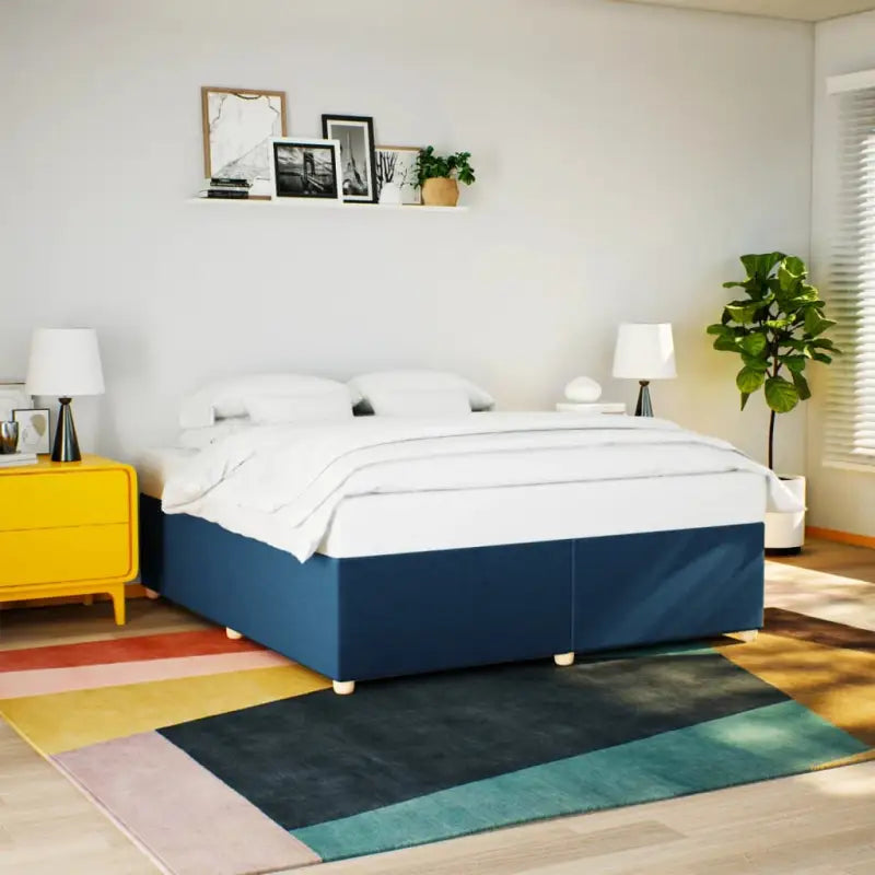 Bedframe met ademend vermogen voor een comfortabele nachtrust - Blauw / 180 x 200 cm - Bedden & bedframes