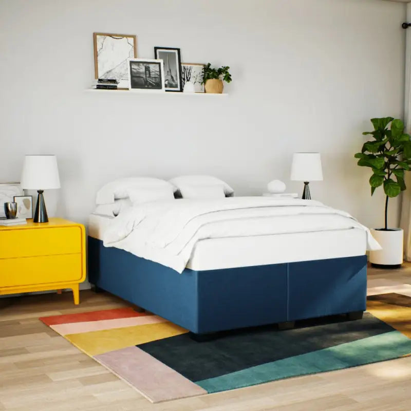Bedframe met ademend vermogen voor een comfortabele nachtrust - Blauw / 160 x 200 cm - Bedden & bedframes