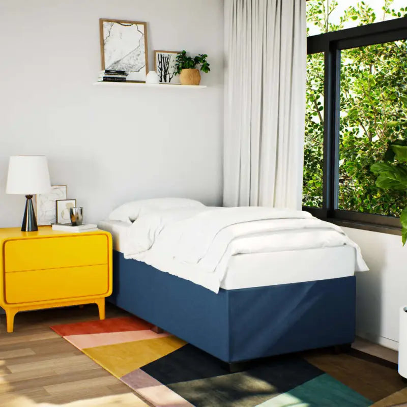 Bedframe met ademend vermogen voor een comfortabele nachtrust - Blauw / 90 x 190 cm - Bedden & bedframes