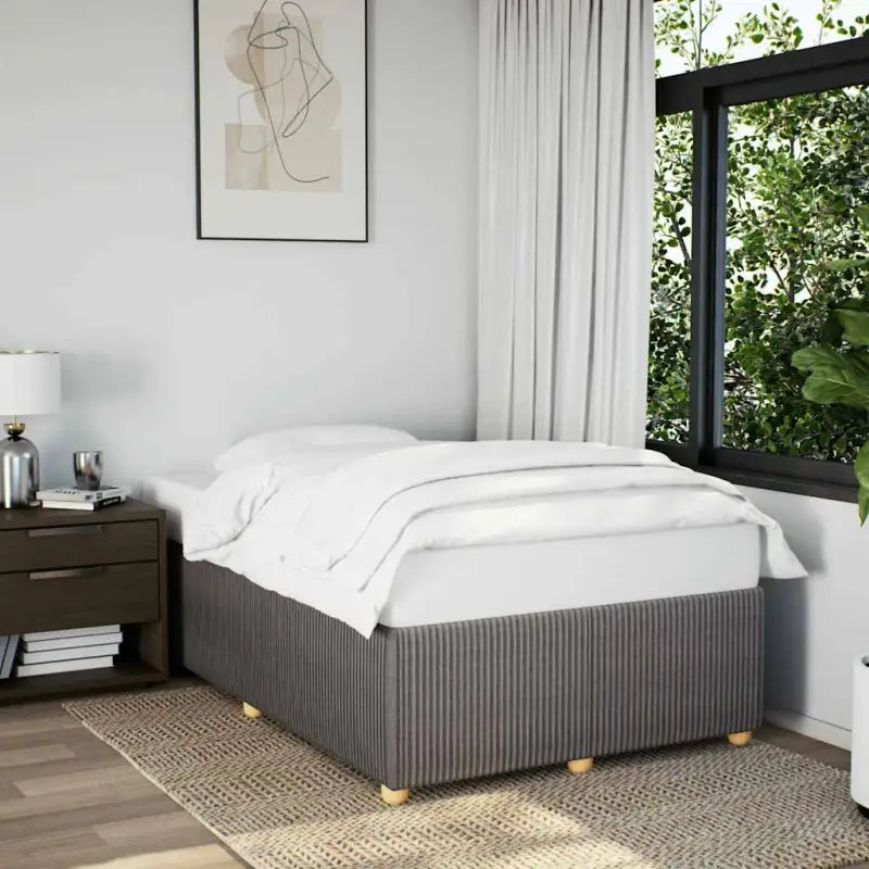 Bedframe met ademend vermogen voor een comfortabele nachtrust - Taupe / 120 x 200 cm - Bedden & bedframes