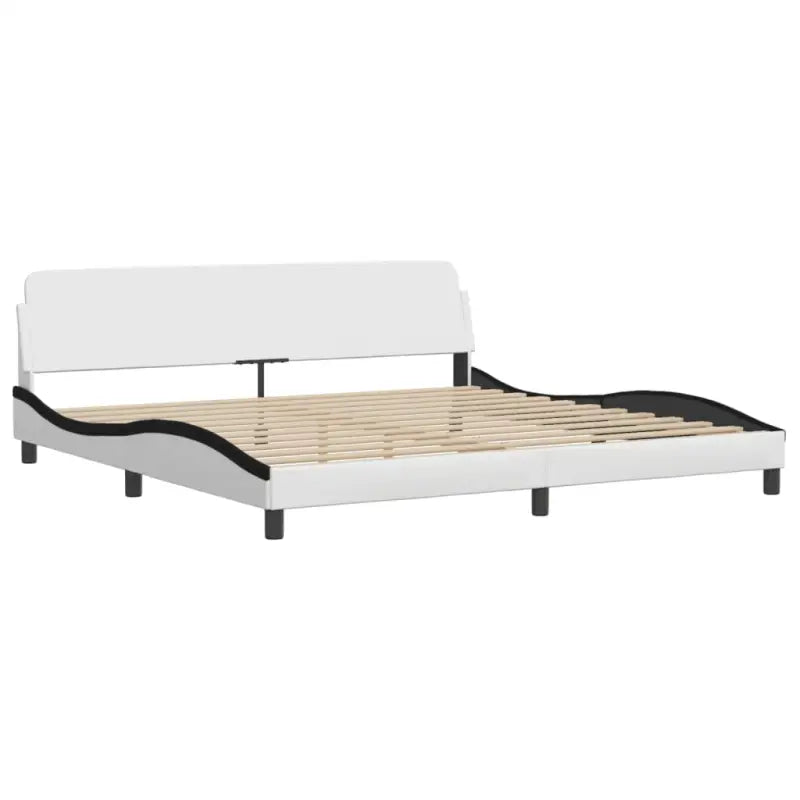 Bedframe met LED-verlichting en multiplex lattenbodem voor comfort - Bedden & bedframes