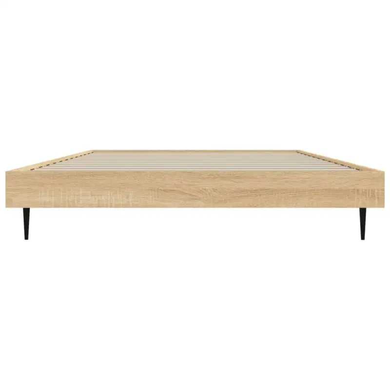 Bedframe met metalen poten en multiplex lattenbodem voor goede nachtrust - Bedden & bedframes