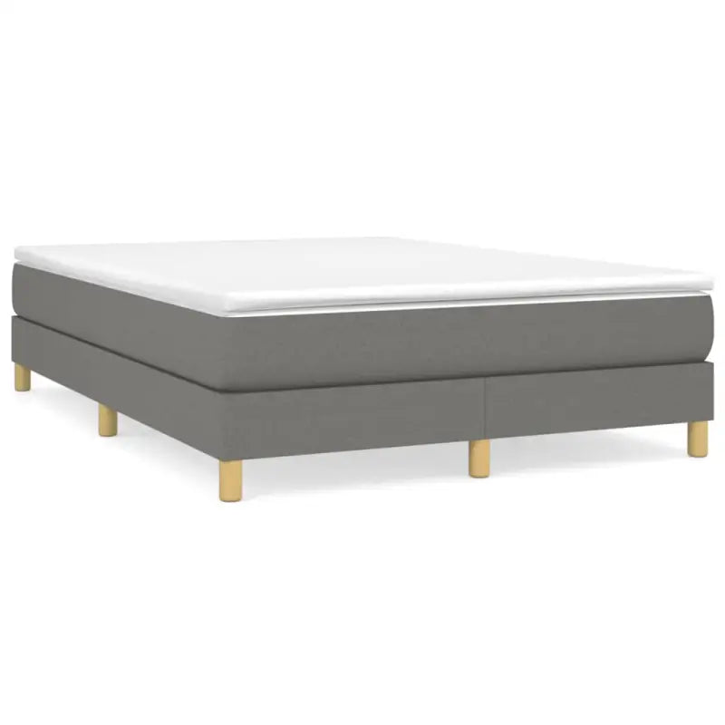 Bedframe met multiplex lattenbodem voor een comfortabele nachtrust - Donkergrijs / 140 x 200 cm / 25 cm - Bedden &