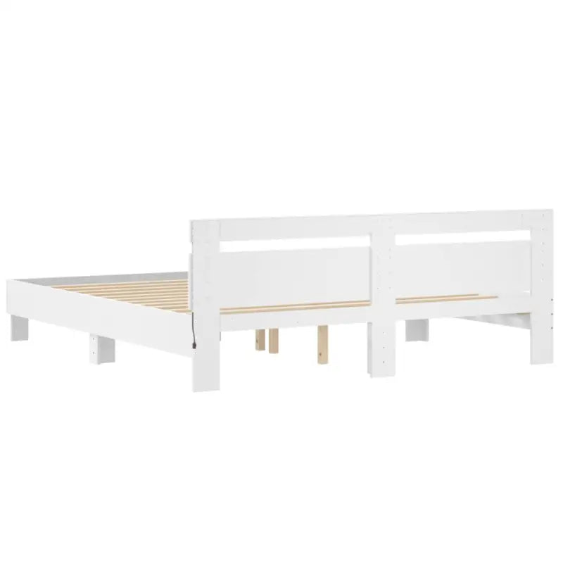 Bedframe met rgb led-verlichting voor een gezellige slaapkamer sfeer - Bedden & bedframes
