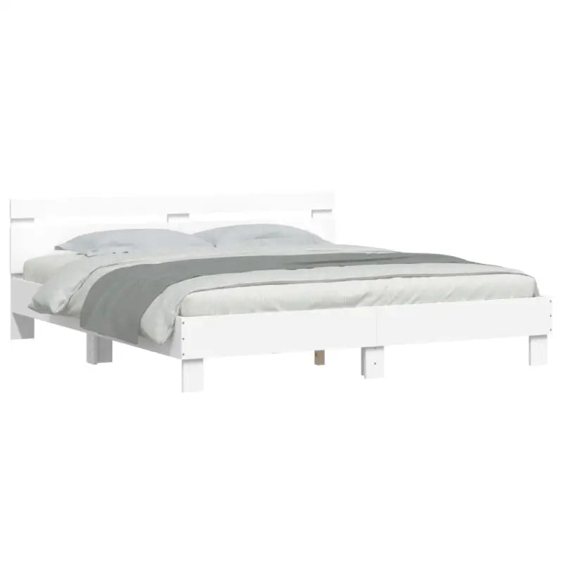 Bedframe met rgb led-verlichting voor een gezellige slaapkamer sfeer - Bedden & bedframes
