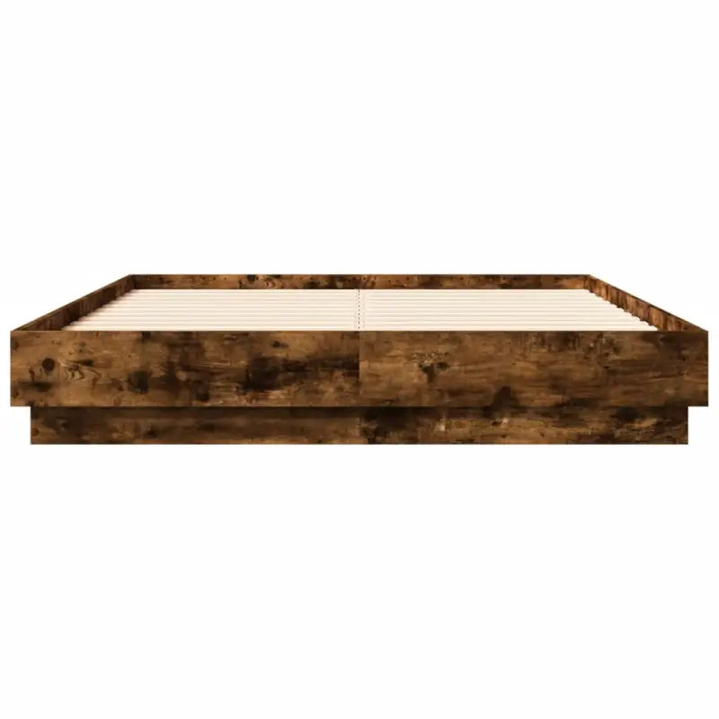 Bedframe met rgb led-verlichting voor een stijlvolle slaapkamer sfeer - Bedden & bedframes