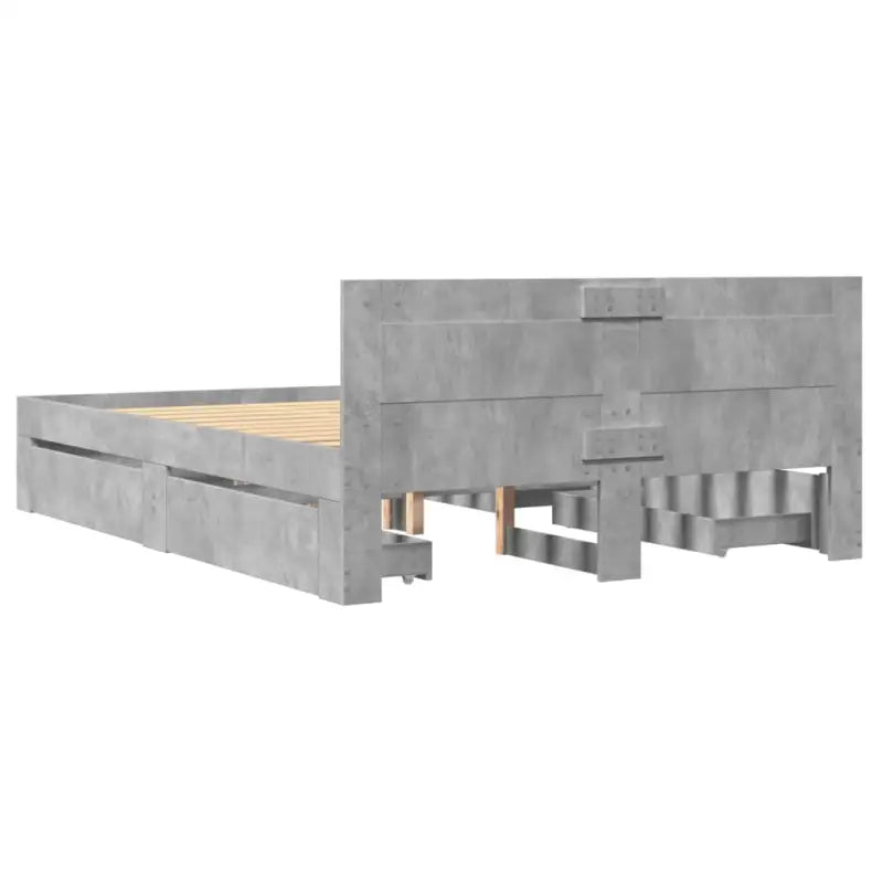 Bedframe van bewerkt hout voor een comfortabele slaapkamer - Bedden & bedframes