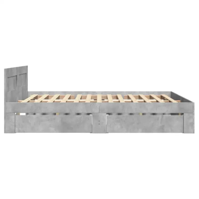 Bedframe van bewerkt hout voor een comfortabele slaapkamer - Bedden & bedframes