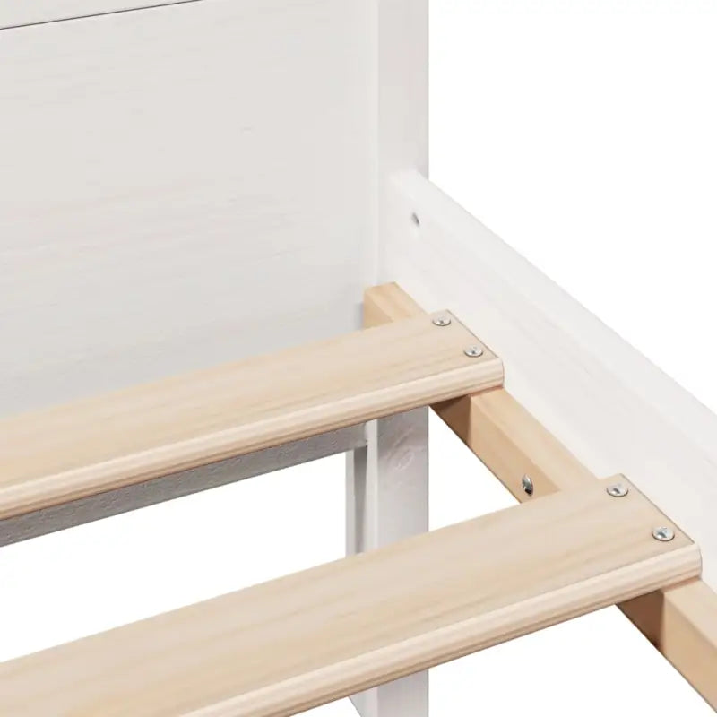 Bedframe van massief grenenhout met extra opbergruimte voor je slaapkamer - Bedden & bedframes