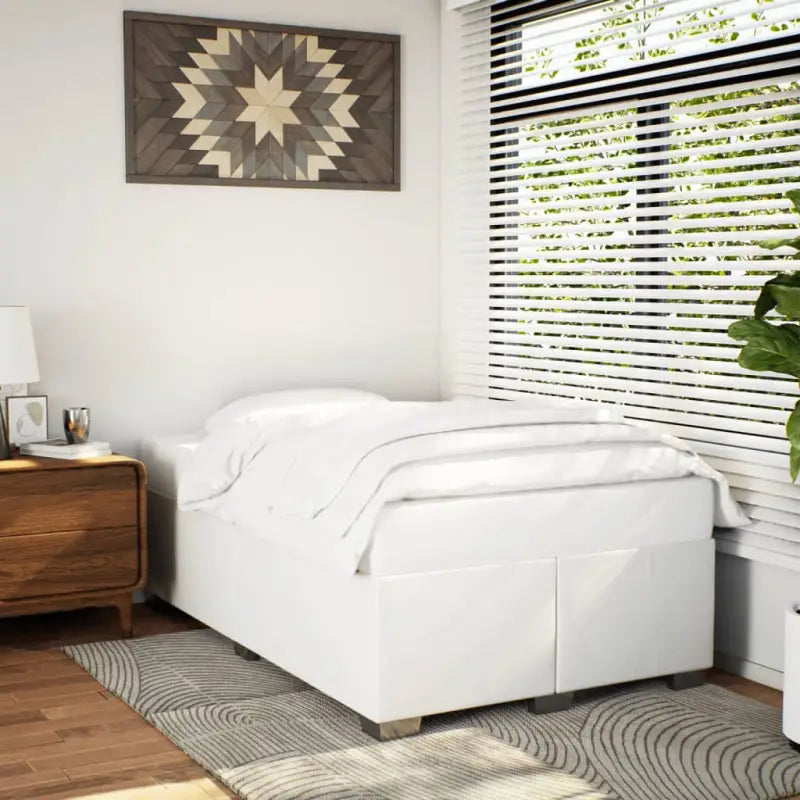 Bedframe van massief Grenenhout voor een duurzame en stijlvolle slaapkamer - Wit / 120 x 200 cm - Bedden & bedframes