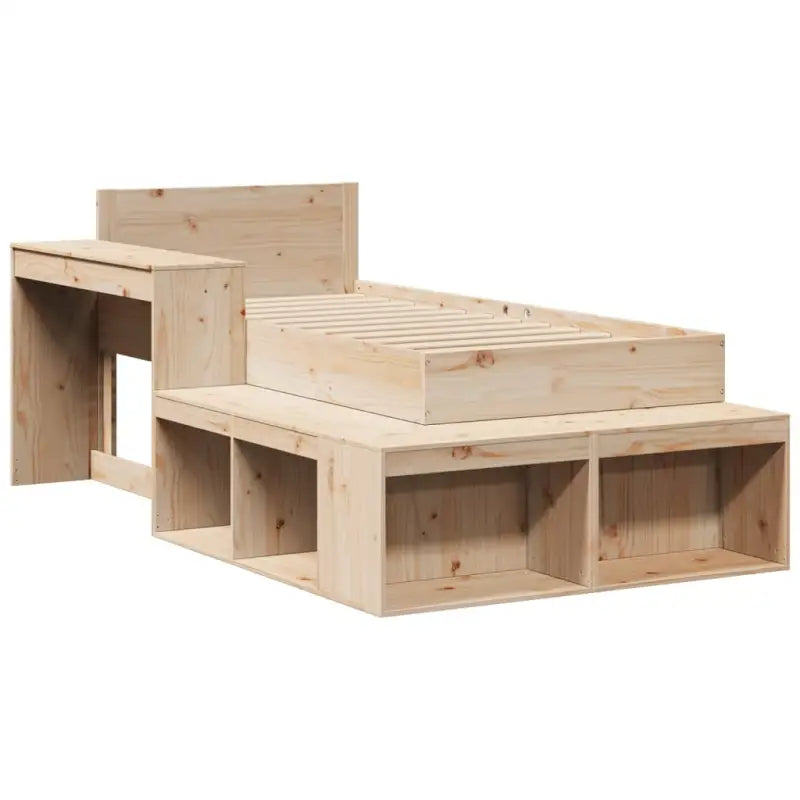 Bedframe van massief grenenhout voor een stabiele slaapervaring - Bedden & bedframes
