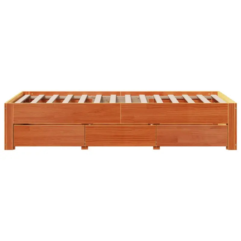 Bedframe van massief grenenhout voor stevige en duurzame slaapcomfort - Bedden & bedframes
