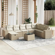 Beige materiaal tuinstoelset met gepoedercoat staal afmetingen - Tuinsets