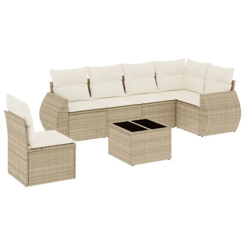 Beige tuinaanzet met waterdichte tas en gepoedercoat staal - Tuinsets