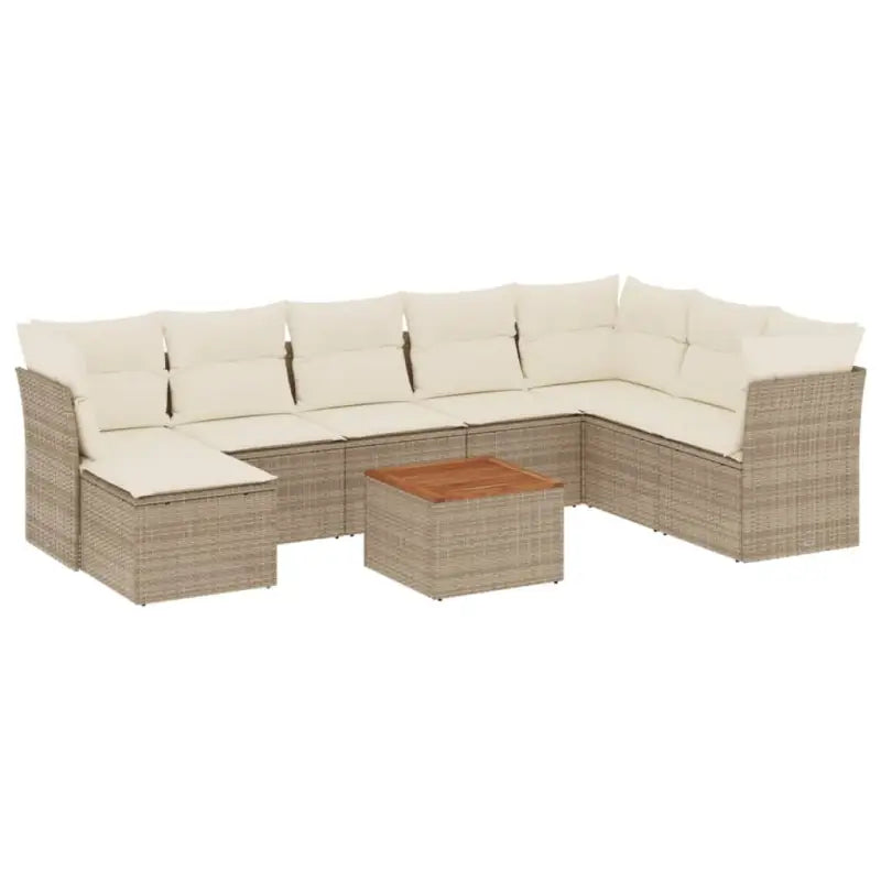 Beige tuinset met gepoedercoat staal en waterdichte tas voor buiten gezelligheid - Tuinsets