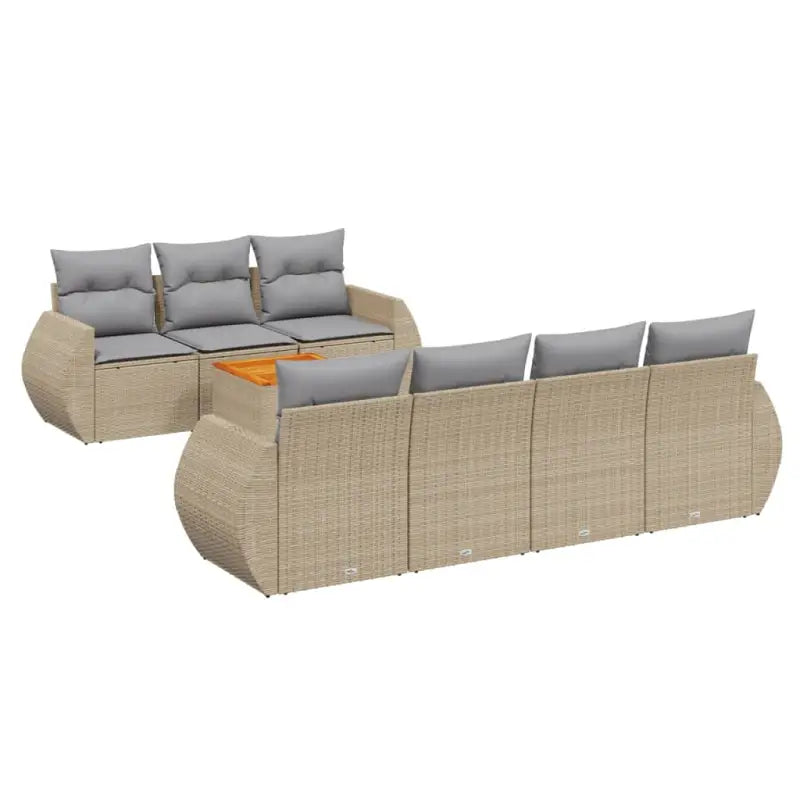 Beige tuinset met gepoedercoat staal en waterdichte tas voor buiten ontspannen - Tuinsets
