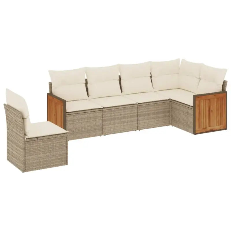 Beige tuinset met waterdichte tas en gepoedercoat staal voor buitenplezier - Tuinsets