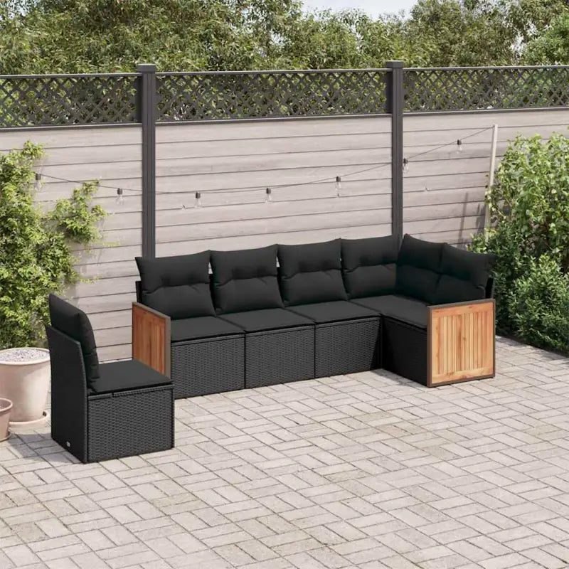 Beige tuinset met waterdichte tas en gepoedercoat staal voor buitenplezier - Zwart / Zonder tafel - Tuinsets