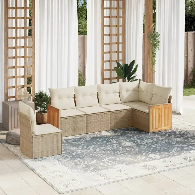 Beige tuinset met waterdichte tas en gepoedercoat staal voor buitenplezier - Beige en grijs / Met tafel - Tuinsets