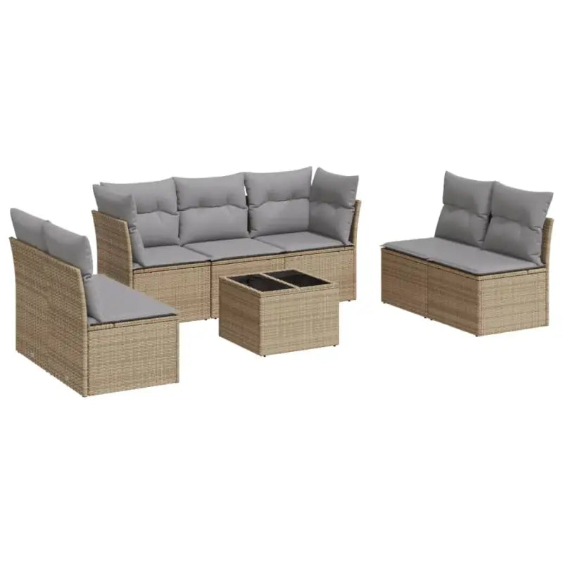Beige Tuinset met Waterdichte Tas en Gepoedercoat Staal voor Buitenplezier - Tuinsets