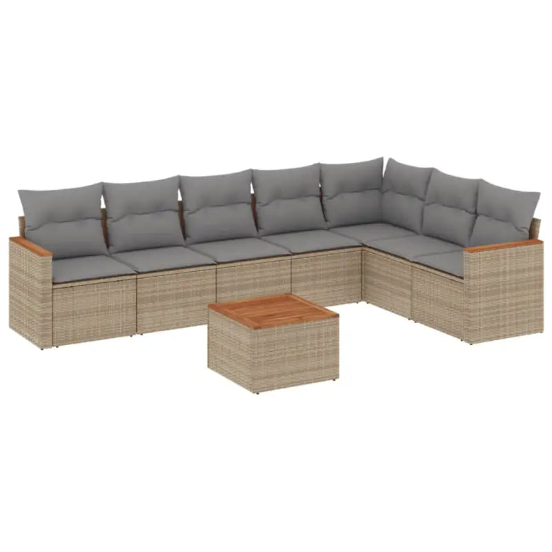 Beige tuinset met waterdichte tas en gepoedercoat stalen kader - Tuinsets