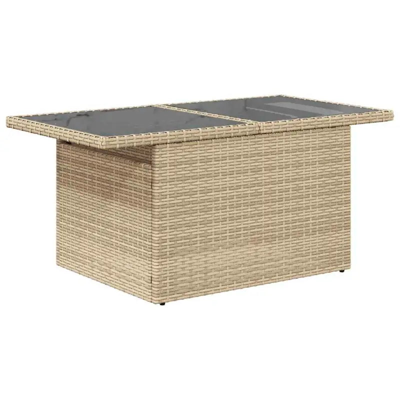 Beige tuinset van gepoedercoat staal met waterdichte tas voor buiten - Tuinsets