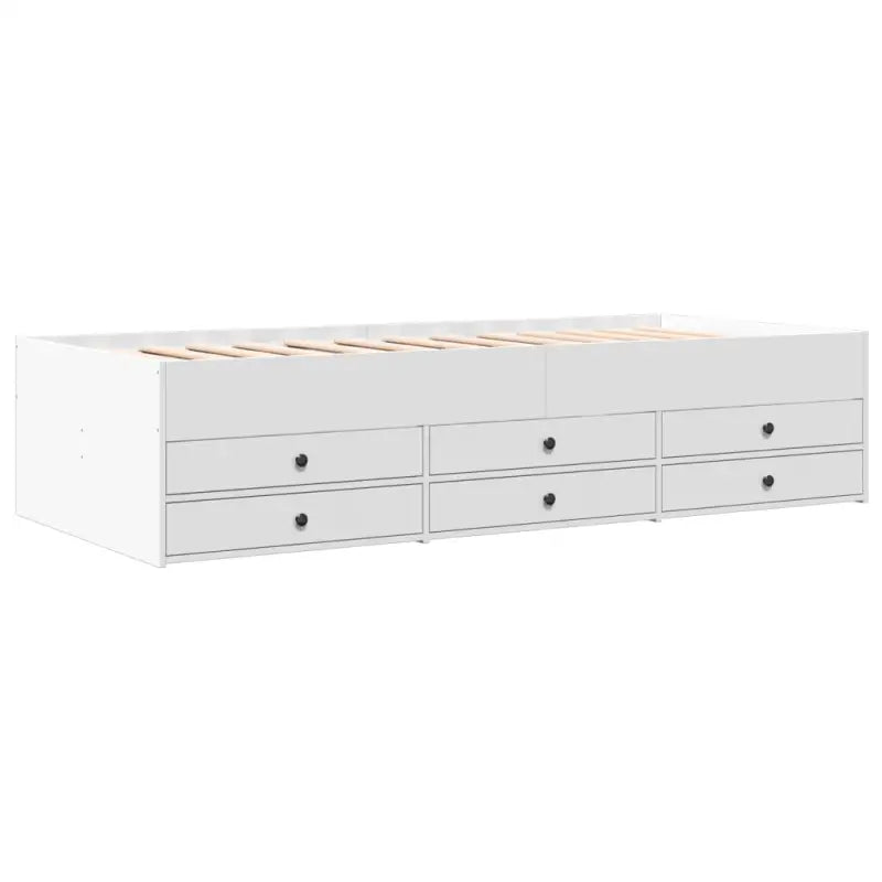 Bewerk hout 2-in-1 slaapbank met lades levering bevat - Bedden & bedframes