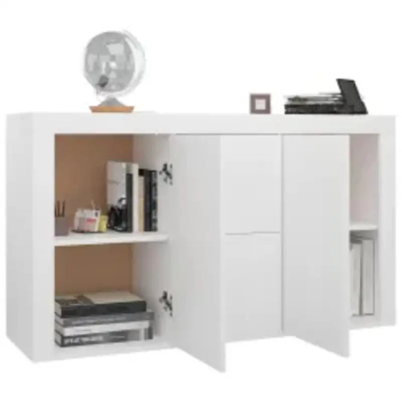 Bewerk hout dressoir met praktische opbergruimte voor woonkamer of keuken - Dressoirs & buffetkasten