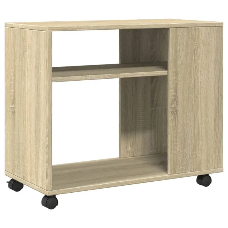 Bijzettafel van bewerkt hout met trendy en duurzaam ontwerp - Bijzettafels