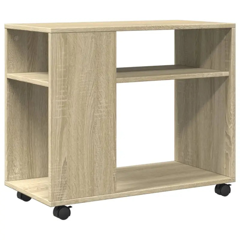 Bijzettafel van bewerkt hout met trendy en duurzaam ontwerp - Bijzettafels