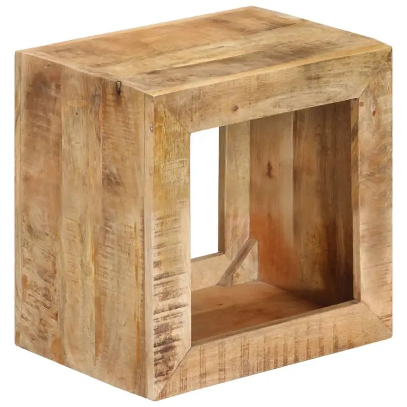 Bijzettafel van massief gerecycled hout in antieke stijl - 1 / massief mangohout - Bijzettafels