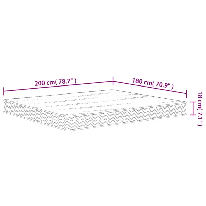 Binnenveringmatras voor comfortabele en duurzame slaapervaring - Matrassen