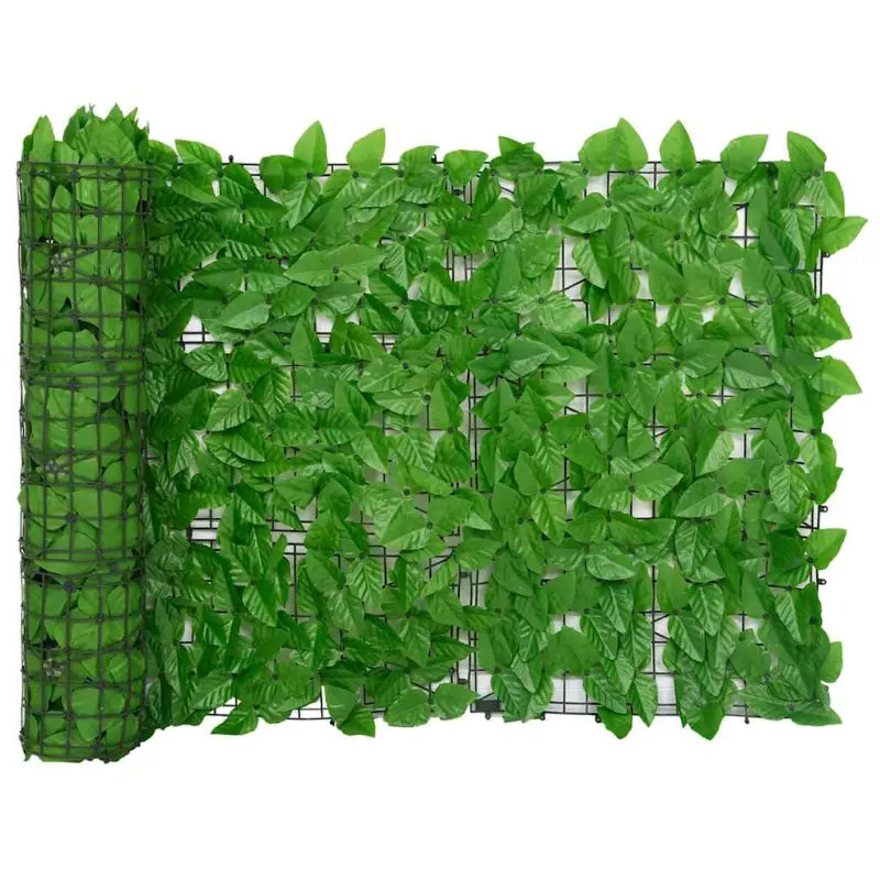 Bladeren parasol voor privacy en sfeer in je tuin of terras - Groen / 600 x 75 cm / 1 - Parasols en zonneschermen