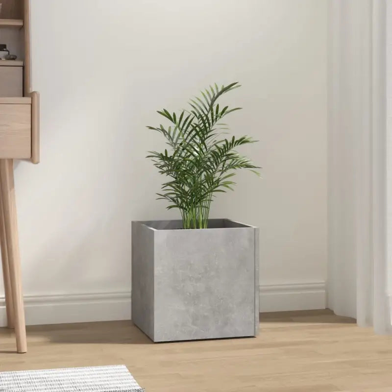 Bloeipot Grijs Sonoma Eiken van bewerkt hout voor planten en bloemen - Betongrijs / 1 - Bloempotten & plantenbakken