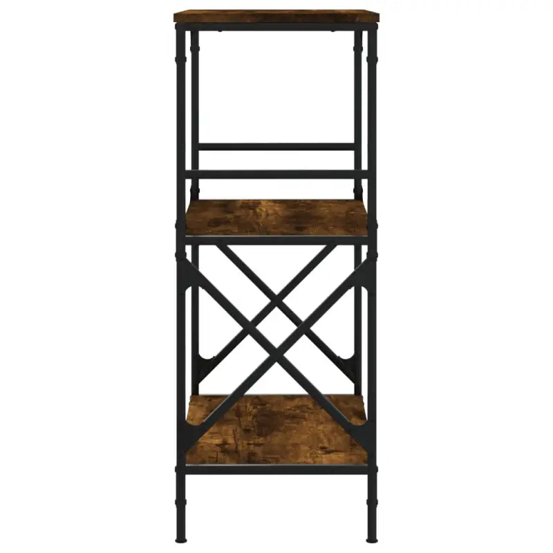 Boekenkast biedt stabiliteit met verstelbare poten en bewerkt hout - Boekenkasten