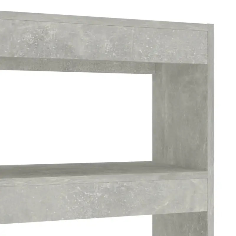 Boekenkast met Kamerscherm Gebruikt voor Een Strak en Klassiek Interieur - Betongrijs / 1 - Boekenkasten