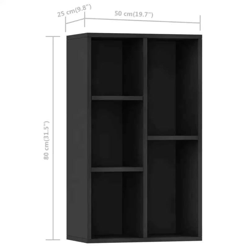 Boekenkast van bewerkt hout met klassiek en strak ontwerp