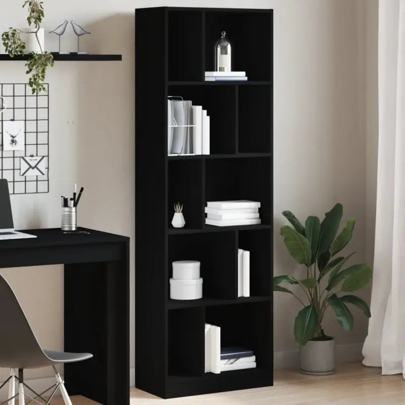 Boekenkast van bewerkt hout voor extra opbergruimte in huis of kantoor - Boekenkasten