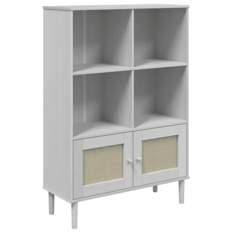 Boekenkast van massief grenenhout met decoratieve uitstraling - Boekenkasten