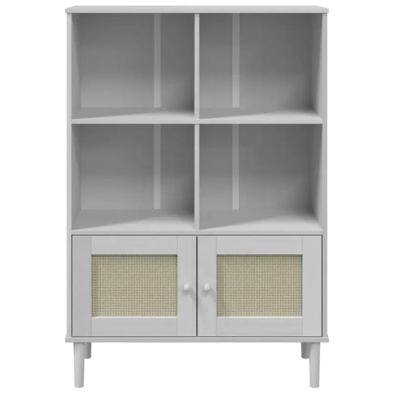 Boekenkast van massief grenenhout met decoratieve uitstraling - Boekenkasten