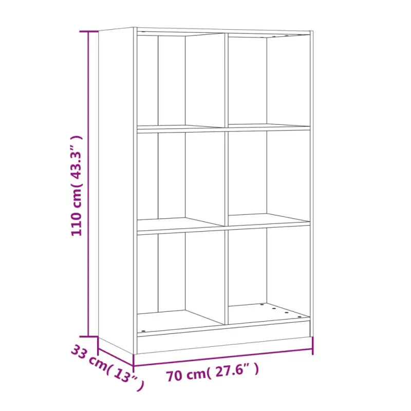 Boekenkast van massief grenenhout voor stijlvol boekenopslag - Wit / 1 - Boekenkasten